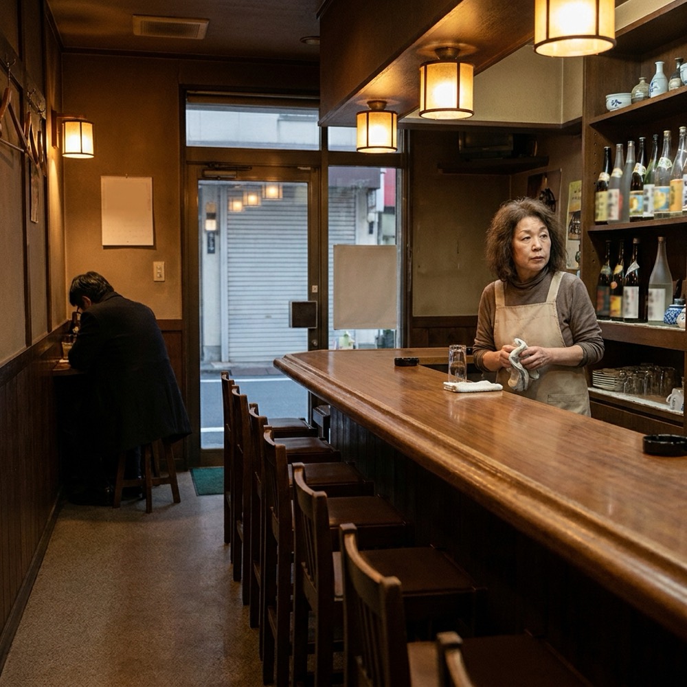 お客さんが来ない静かな店内