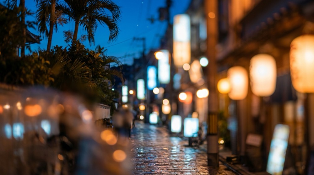 夜のニシタチ